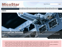 Tablet Screenshot of micostartech.com